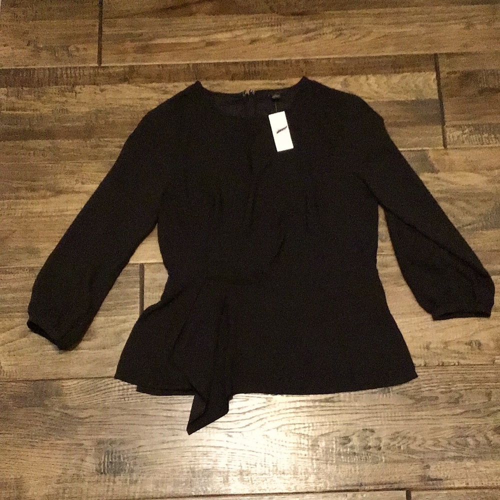 Ann Taylor blouse in black